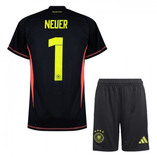 Fotballtrøye Tyskland Manuel Neuer 1 Keeper Hjemmedrakt EM 2024 Kortermet - Barn(+ Shorts) Fotballtrøye Tyskland Manuel Neuer 1 Keeper Hjemmedrakt EM 2024 Kortermet - Barn(+ Shorts)